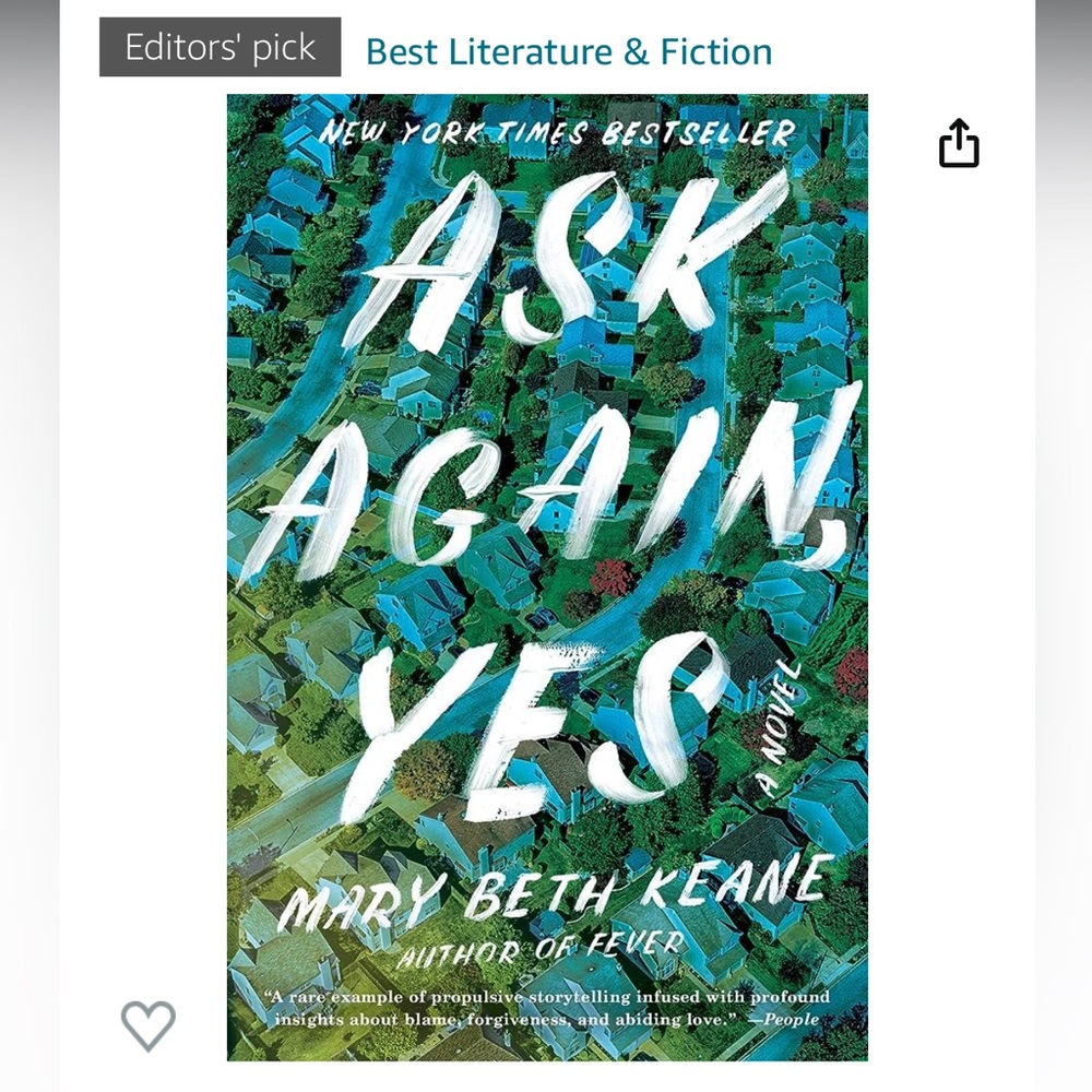 Ask Again, Yes by Mary Beth Keane